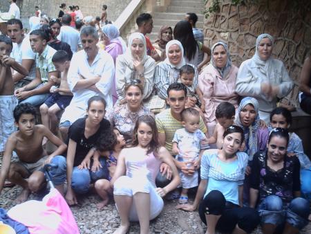 moi avec la famille au maroc khatar wlah